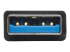 Eaton Tripp Lite series 4-Port Portable Slim USB 3.0 Superspeed Hub w/ Built In Cable - Close-up