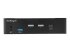 StarTech.com 2 Port DisplayPort KVM Switch, 4K 60Hz, Single Display, Dual Port UHD DP 1.2 USB KVM Switch met Geïntegreerde USB 3.0 Hub & Audio, Dell HP Apple Lenovo, TAA Compliant (SV231DPU34K) - Voorkant