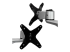 StarTech.com Desk Mount Dual Monitor Arm - Close-up