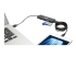 Eaton Tripp Lite series 4-Port Portable Slim USB 3.0 Superspeed Hub w/ Built In Cable - Rechte hoek