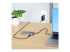 StarTech.com USB C Multiport Adapter, 4K 60Hz HDMI Video, 3-Port 5Gbps USB-A 3.2 Hub, 100W Power Delivery Passthrough, GbE, USB Type-C Mini Travel Dock with Charging, 12in/30cm Cable - Rechte hoek