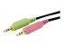 StarTech.com 4-in-1 USB Dual-Link DVI-D KVM-switch Kabel met Audio en Microfoon - Close-up