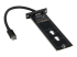 StarTech.com M.2 SSD behuizing voor M.2 SATA schijven - Rechte hoek
