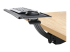 StarTech.com Uitschuifbare Bureau Toetsenbordlade, Full Motion Keyboard en Mouse Tray met Verstelbare Hoogte (25x65cm), Ergonomisch Bureaublad voor Toetsenbord met Muismat en Polssteun (KBTRAYADJ2) - Rechterkant
