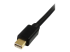 StarTech.com 3 m Mini DisplayPort?-naar-DisplayPort 1.2 adapterkabel M/M - Close-up