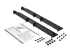 StarTech.com 1U 19" Server Rack Rails, Verstelbare Diepte (61 tot 91cm),  Universeel 4 Post Rack Mount Rails, Mounting Rail Kit voor Netwerk/Server/UPS Apparatuur, HPE ProLiant Dell PowerEdge (UNIRAILS1UB) - Rechte hoek