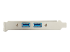 StarTech.com 2-poort USB 3.0 A Vrouwelijke Adapter Slotplaatje - Close-up