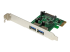 StarTech.com 2-poorts PCI Express (PCIe) SuperSpeed USB 3.0-kaartadapter met UASP - Linkerhoek