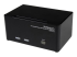 StarTech.com 2-poort 3x Monitor DVI USB KVM-switch met Audio en USB 2.0-hub - Rechte hoek