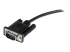 StarTech.com Zwarte straight-through DB9 RS232 seriële kabel - Close-up