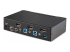 StarTech.com 2-Port DisplayPort KVM Switch, 8K 60Hz / 4K 144Hz, Single Display, DP 1.4, 2x USB 3.0 Ports, 4x USB 2.0 HID Ports, Push-Button & Hotkey Switching, TAA Compliant - Rug