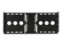 StarTech.com Universele VESA LCD Monitor Montagebeugel voor 19 inch Serverrack of Serverkast - Rug