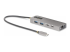 StarTech.com 3-Port USB-C Hub with 2.5 Gigabit Ethernet and 100W Power Delivery Passthrough Laptop Charging, USB-C to 2x USB-A/1x USB-C, USB 3.2 10Gbps Type-C Adapter Hub - Rechte hoek