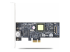 StarTech.com 1-Port 2.5Gbps NBASE-T PoE Network Card, Intel I225-V, 802.3af/at PoE+ Multi-Gigabit NIC, PCI Express Server LAN Card, SATA Powered Desktop Ethernet Interface - Voorkant