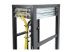 StarTech.com 5-Pack 1U Vertical Cable Management D-Ring Hooks, Cable Manager For 19" Server Racks/Cabinets, Network Rack Wire Organizers, Cable Guide Rings - Rechte hoek