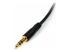 StarTech.com 1,8 m slanke 3.5mm Stereo Audio kabel - Close-up