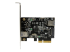 StarTech.com 2-Poorts USB 3.1 (10Gbps) kaart- USB-A, 1x externe, 1x interne - Voorkant