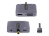 StarTech.com USB C Video Adapter, USB C to HDMI VGA Multiport Adapter w/ 3.5mm Audio Output, 4K 60Hz, HDR, 100W PD 3.0, USB C Monitor Adapter for Laptop, Thunderbolt 3/4 Compatible - Close-up