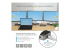 StarTech.com USB-C Triple Monitor Docking Station - Meerdere hoeken