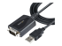 StarTech.com 1m USB Serial Converter Kabel, USB naar Serial Adapter - Rechte hoek