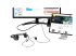StarTech.com USB C Multiport Adapter - Rechte hoek