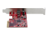 StarTech.com 1-Port USB 3.2 Gen 2x2 PCIe Kaart - Rechterkant