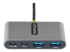 StarTech.com 4-Port USB-C Hub with 100W Power Delivery Pass-Through Charging, 2x USB-A + 2x USB-C, 5Gbps, USBC Hub w/ 1ft (30cm) Long Cable, Portable Laptop USB Type-C to USB-A/C Hub - Voorkant