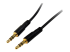 StarTech.com 1 ft / 30 cm slanke 3.5mm Stereo Audio kabel - Close-up