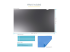 StarTech.com 22-inch 16:9 Computer Monitor Privacy Filter, Anti-Glare Privacy Screen with 51% Blue Light Reduction, Black-out Monitor Screen Protector w/+/- 30 deg. Viewing Angle, Matte and Glossy Sides (2269-PRIVACY-SCREEN) - Voorkant