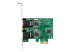 StarTech.com Dual Port Gigabit PCI Express Server Network Adapter Card - Voorkant