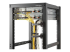 StarTech.com Multidirectionele verticale kabel-D-ringhaak voor serverracks - Voorkant