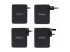 StarTech.com 140W USB-C Wall Charger, USB-C/USB-A, PD GaN Power Adapter - Rechterkant