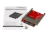 StarTech.com mSATA SSD naar 2.5" SATA Adapter Converter - Voorkant
