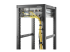StarTech.com 5-Pack 1U Vertical Cable Management D-Ring Hooks, Cable Manager For 19" Server Racks/Cabinets, Network Rack Wire Organizers, Cable Guide Rings - Rechte hoek