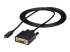 StarTech.com USB-C to DVI Cable - Rechte hoek