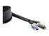 StarTech.com 10ft (3m) Cable Management Sleeve, Trimmable Heavy Duty Cable Wrap, 1.2" (3cm) Dia Polyester Mesh Computer Cable Manager/Protector/Concealer - Rechterkant