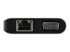 StarTech.com USB C Multiport Adapter, USB-C Mini Travel Dock with 4K HDMI or 1080p VGA, 3x USB 3.0 Hub, SD, GbE, Audio, 100W PD Pass-Through, Portable Docking Station for Laptop/Tablet - Linkerkant