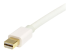 StarTech.com 2 m witte Mini DisplayPort?-naar-DisplayPort 1.2 adapterkabel M/M - Close-up