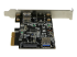 StarTech.com 2-Poorts USB 3.1 (10Gbps) kaart- USB-A, 1x externe, 1x interne - Rechterkant