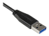 StarTech.com Slanke Micro USB 3.0 kabel haaks naar rechts - Close-up
