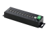 StarTech.com 10-Port Industrial USB 2.0 Hub, Rugged USB Hub w/15kV Air/8kV Contact ESD Level 4 Protection, DIN/Wall/Desk Mountable USB-A Hub, Multiport USB Hub with Locking Ports - Rechte hoek