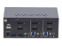 StarTech.com 2-Port Dual-Monitor DisplayPort KVM Switch, 4K 60Hz, 2x USB 5Gbps Hub Ports, 2x USB 2.0 HID Ports, Hotkey and Push-Button Switching, TAA Compliant - Rug