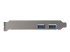 StarTech.com 2 poort USB 3.0 PCI Express controller kaart met SATA voeding - Linkerkant