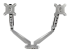 StarTech.com Monitor arm voor 2 schermen - Voorkant