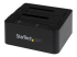 StarTech.com Dual-Bay USB 3.0 eSATA to SATA Hard Drive Docking Station, USB Hard Drive Dock, External 2.53.5 SATA IIIIII, SSDHDD Docking Station, Hot-Swap Hard Drive Bays - Rechte hoek