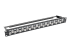 Eaton Tripp Lite Series 24-Port 1U Rack-Mount Cat6a/Cat6/Cat5e Offset Feed-Through Patch Panel with Cable Management Bar, RJ45 Ethernet, TAA - Linkerhoek