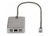 StarTech.com USB-C Triple-Monitor Multiport Adapter, Dual 4K 60Hz + 4k 30Hz HDMI & DisplayPort, 3-Port USB 10Gbps Hub, 100W Power Delivery Pass-Through, GbE, 2ft Cable, Mini Dock - Linkerkant