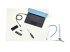 StarTech.com 11x18in Anti Static Mat, ESD Mat for Electronics Repair, Anti Static Desk Mat w/Detachable Grounding Wire, ANSI/ESD S 4.1 Compliant, Flexible Thermoplastic Work Mat/Pad - Bovenkant