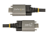StarTech.com 1m Vergrendelbare USB-C Kabel met Zijschroef, 10Gbps, USB 3.1/3.2 Gen 2 Type-C Kabel, 100W (5A) Power Delivery, DP Alt Mode, Dual Screw Lock, USB-IF Gecertificeerd (USB31CCSLKV1M) - Voorkant