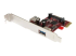 StarTech.com 2-poorts PCI Express SuperSpeed USB 3.0 kaart met UASP-ondersteuning - Linkerhoek